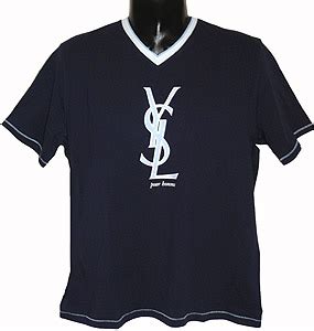 ysl mens v neck t shirt|ysl men's short sleeve shirt.